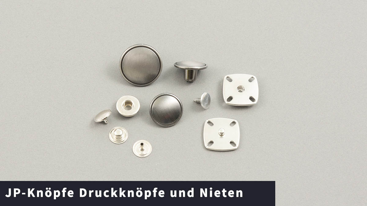 JP-Knöpfe Druckknöpfe und Nieten - Knopffabrik Zwerenz - zwerenz buttons