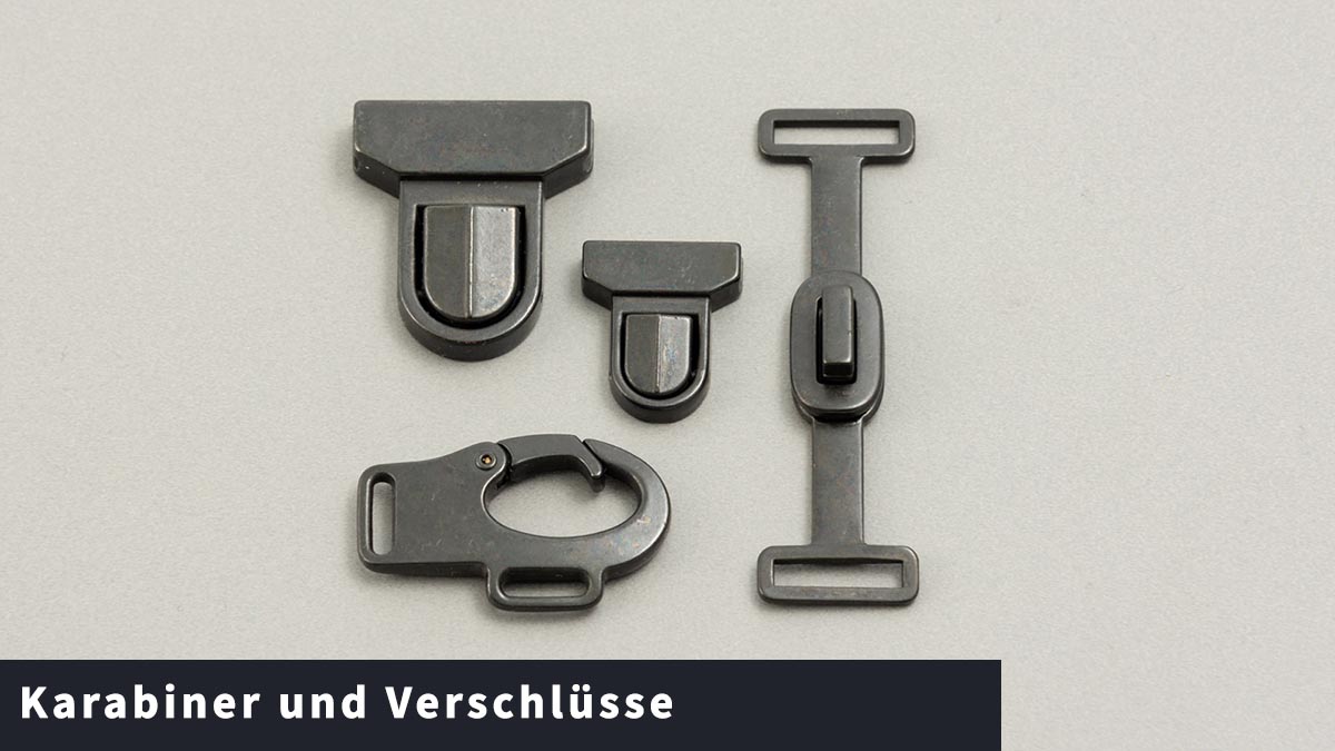 Karabiner und Verschlüsse - Knopffabrik Zwerenz - zwerenz buttons